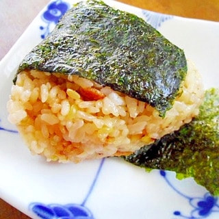 お花見弁当にも　❤　鶏飯おにぎり